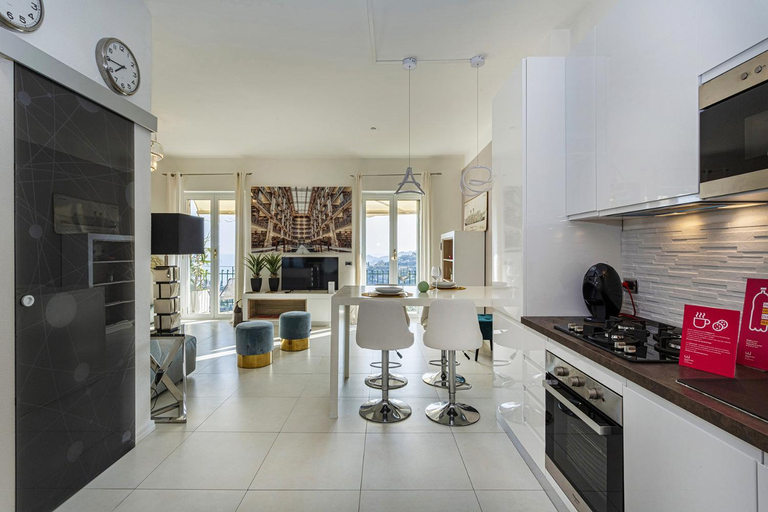 Kitchen 2, Elegant sea view apartment by Wonderful Italy, Genova