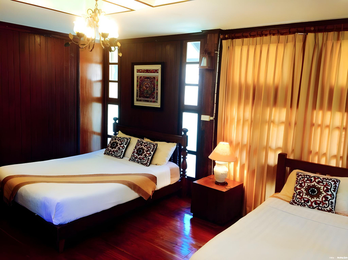 Bedroom 3, Baan Tawan Guesthouse, Pai