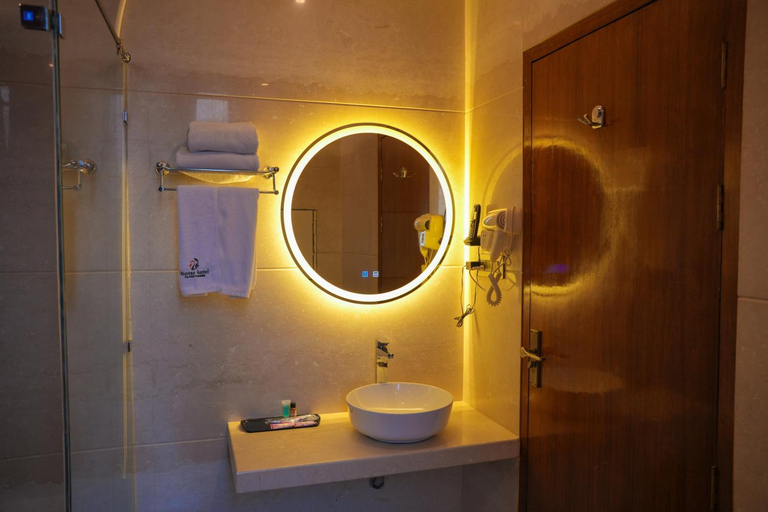 Bathroom 4, Nansc Hotel, Lumbini