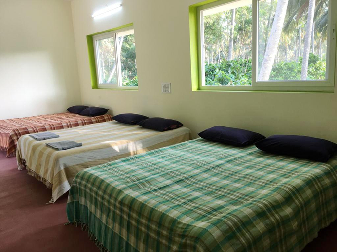 Bedroom 2, Mullai Farms - A Paradise Farm Stay near Pollachi, Coimbatore