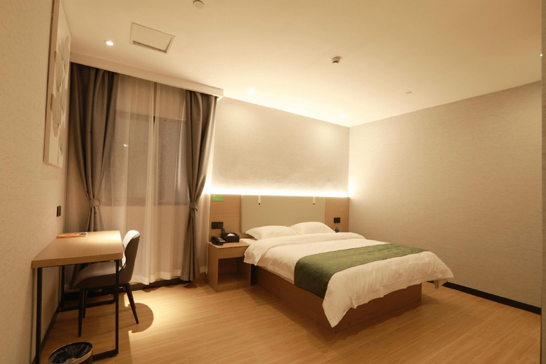 Bedroom 2, Green Tree Inn Jingjiang Chengxi Avenue West Ring Road, Taizhou