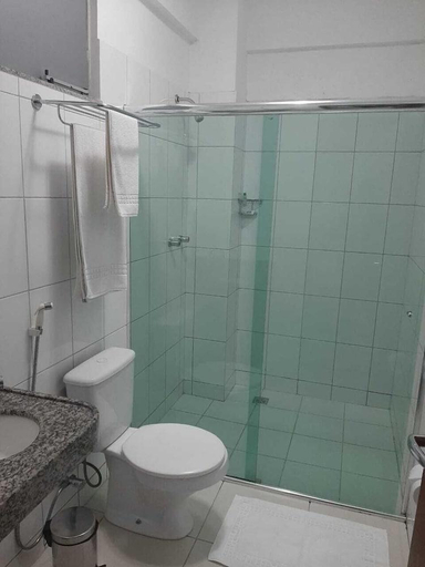 Bathroom, Amazon Plaza Hotel, Macapa