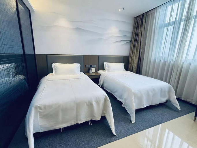 Bedroom, Yuanping Yellow River Jingdu Hotel, Xinzhou