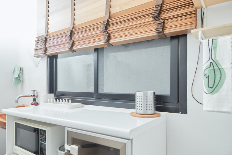 Kitchen 4, Spacious Design Loft with Rooftop, Suan Luang