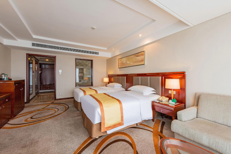 Bedroom 2, Dandong Xin An Dong Hotel, Dandong