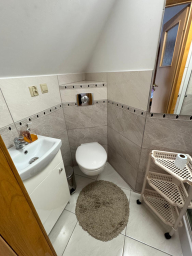 Bathroom 2, Domek Jaskolka, Hajnówka