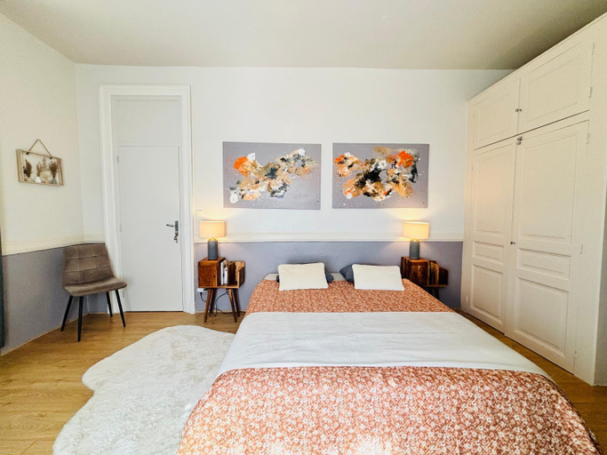 Bedroom 1, CASA ALTEA, Saône-et-Loire