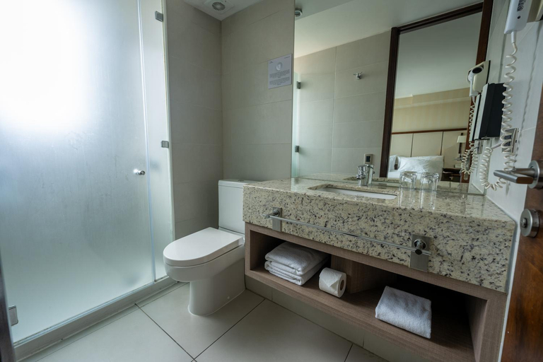 Bathroom 4, abba Presidente Suites Santiago, Santiago