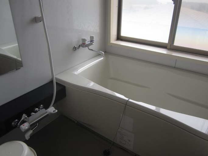 Bathroom, kokuminshukusya hadomisaki, Karatsu