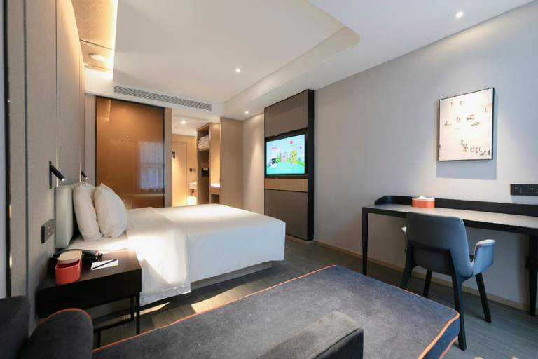 Bedroom 2, Atour Hotel Jiaxing Nahu Yaohan Mall, Jiaxing