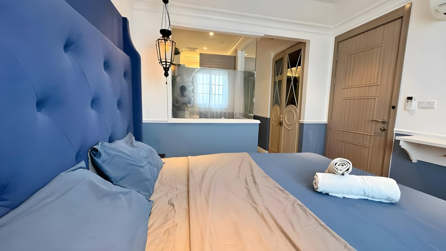 Bedroom 5, Seven Seas Cote d'Azur One-bedroom near Beach, Pattaya