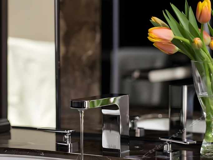 Bathroom 3, Zhonghao Boutique Hotel Dalang Business Center, Shenzhen