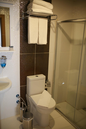 Bathroom 3, Cinas Hotel, Merkez