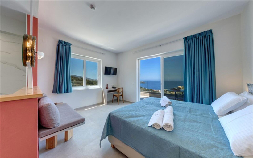 Bedroom 4, Spiros-Soula Family Hotel & Apartments, Crete