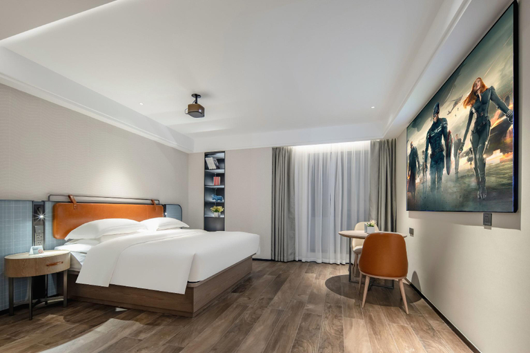 Bedroom 2, Echarm Hotel Baise Jingxi Jinxiu Ancient Town, Baise