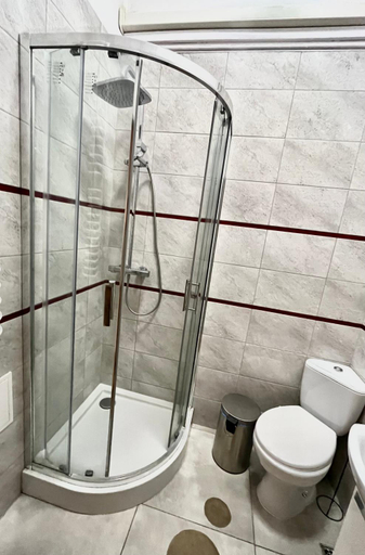 Bathroom 5, Cool and big room in Krakow, Kraków City