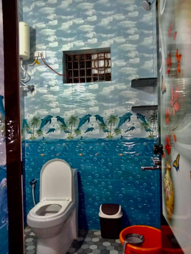 Bathroom 3, Vian Homestay, Uttara Kannada