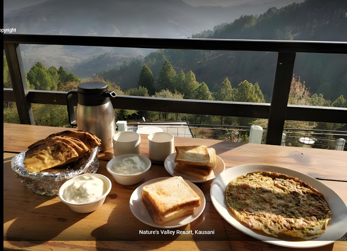 Food & Drinks, Nature's Valley Resort Kausani By Royal Collection, Bageshwar