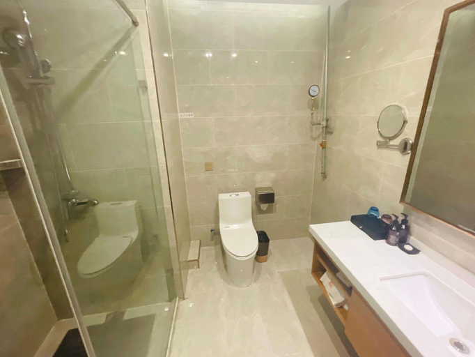 Bathroom 3, GreenTree Eastern Hotel Hebi Jun County Passenger Station, Hebi