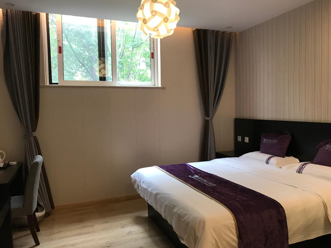 Bedroom 2, City 118 Hotel Qingdao Boardcast Tower, Qingdao