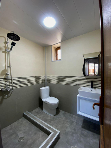 Bathroom, Eco Cottage Rose, Borjomi