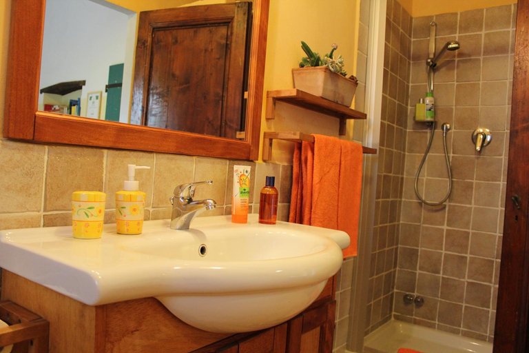 Bathroom, Il Cielo Bio - nature, relax, Shiatsu, massage, esplore Chianti, Florence