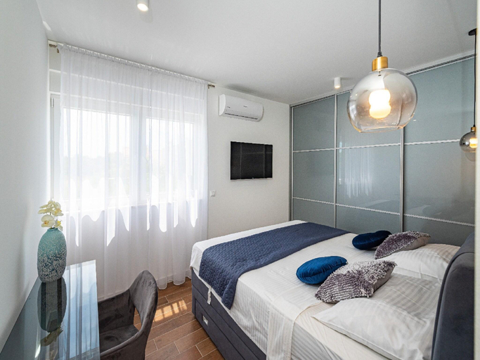 Bedroom 2, Villa in Zaton with swimming pool, Nin