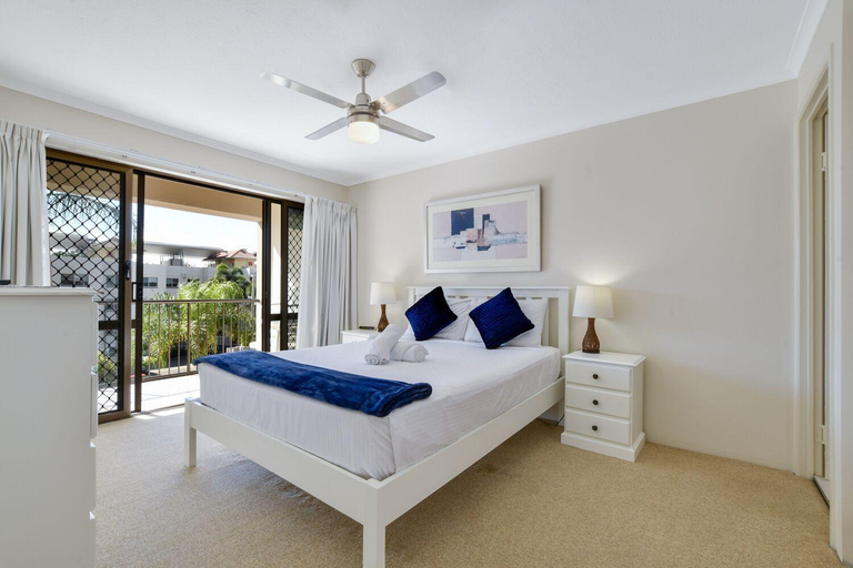 Bedroom 3, 14 Beachport Apartment, Maroochy - Mooloolaba