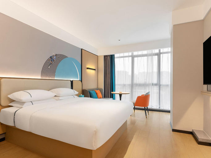 Bedroom 2, City Comfort Inn Wuhan Hankou Railway Station West Square, Wuhan