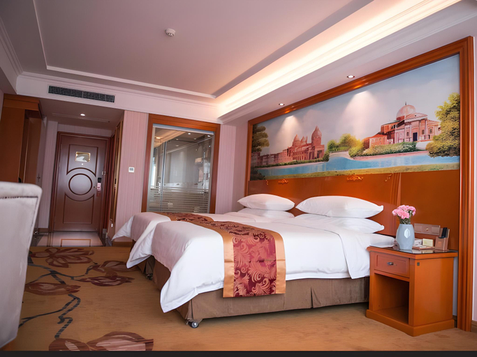 Bedroom 2, Vienna Hotel Hebei Tangshan Nanhu Park, Tangshan
