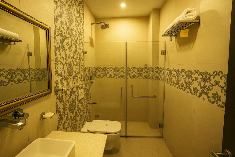 Bathroom 4, Shahanshahi Adventure Park And Wellness Resort, Dehradun