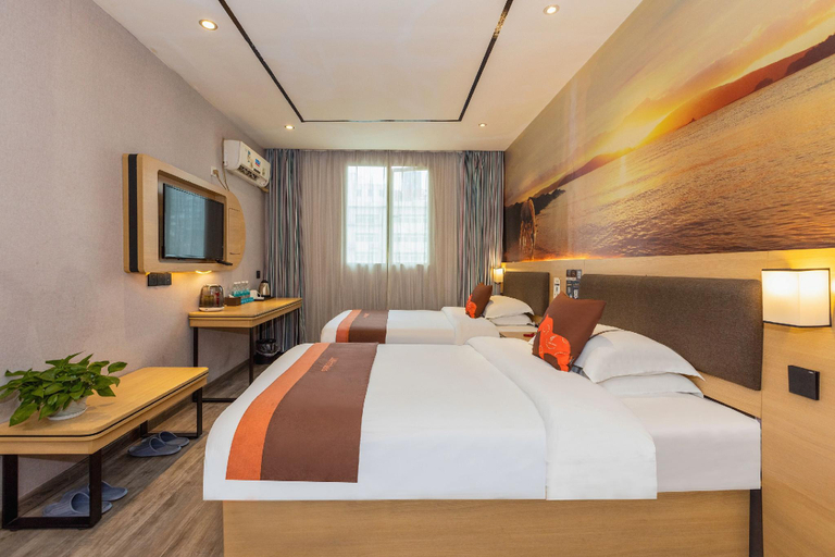 Bedroom 2, Jun Hotel Hunan Chenzhou Beihu District Renmin Dong Road, Chenzhou