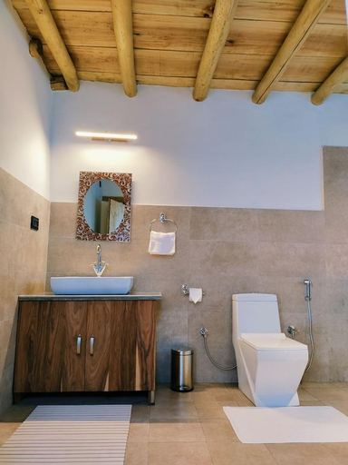 Bathroom, The Merak, Leh