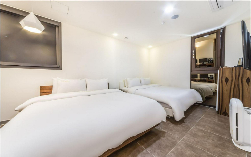 Bedroom 5, Gangnam Campus Hotel, Gangnam
