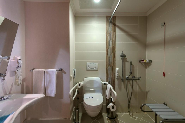 Bathroom, Kefaluka Resort Ultra All Inclusive, Bodrum