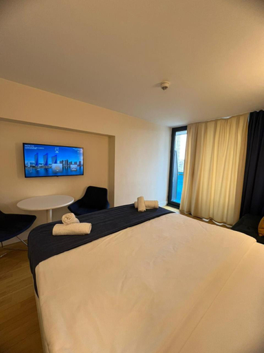 Bedroom, DOWNTOWN Centre in Batumi Aparthotel Orbi City, Batumi