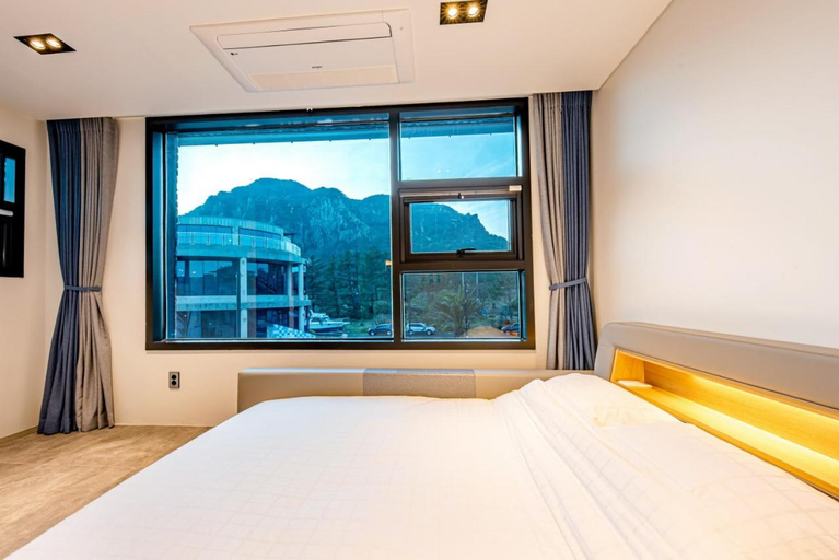 Bedroom, Oceanbrick Pool Villa, Seogwipo