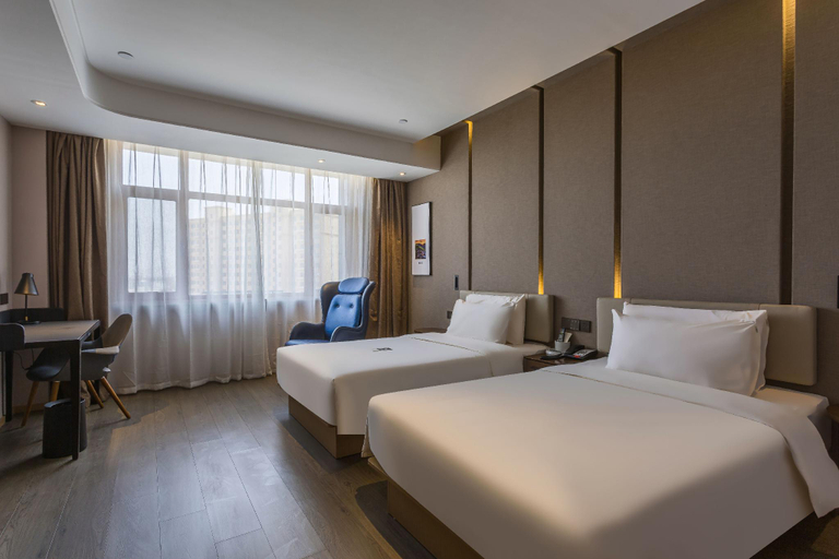 Bedroom 2, Atour Hotel Baotou Xitu High-Tech Zone, Baotou