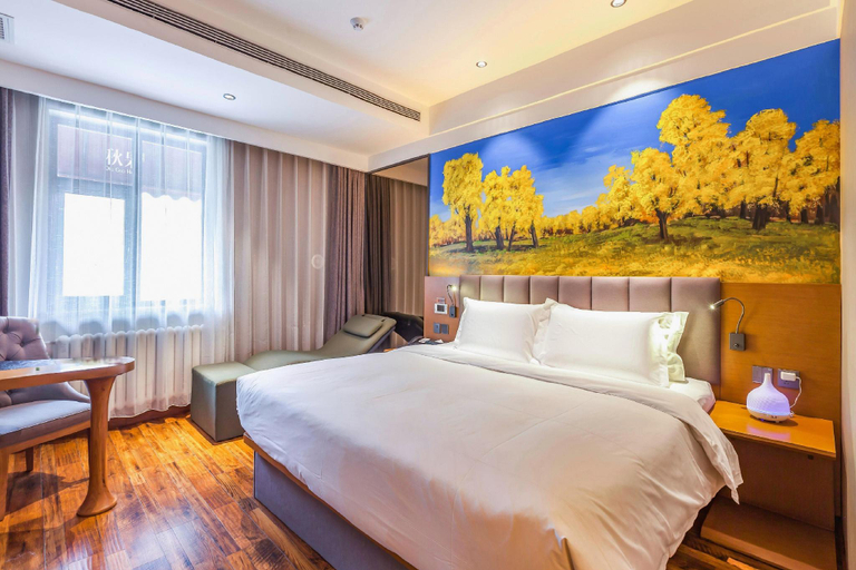 Bedroom 2, Qiuguo Hotel Beijing BIEC & Airport, Beijing