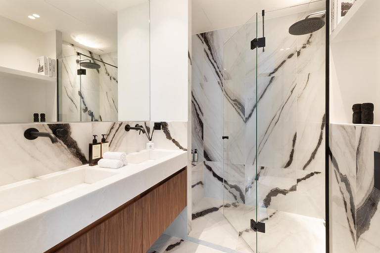 Bathroom 2, Oniri - Serviced Apartments in Louvre - Rue de Richelieu, Paris