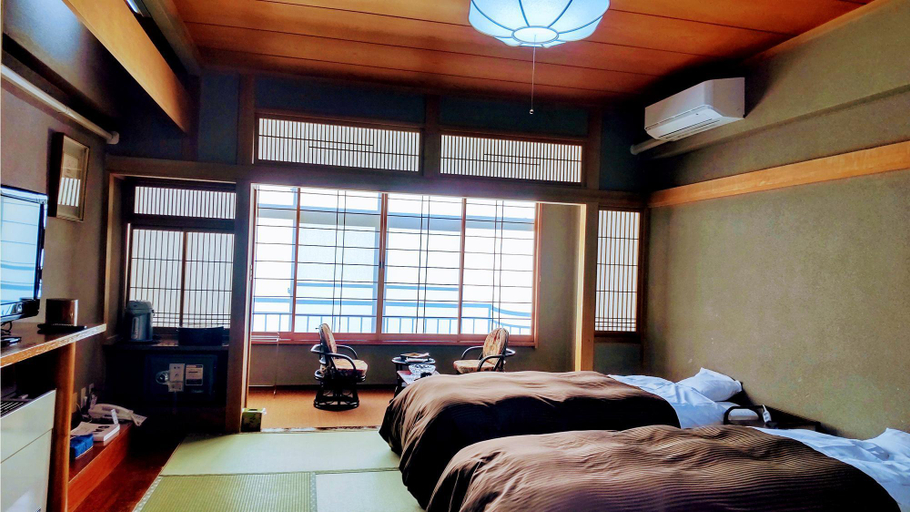 Bedroom, Hotel Tenryukaku, Fukushima