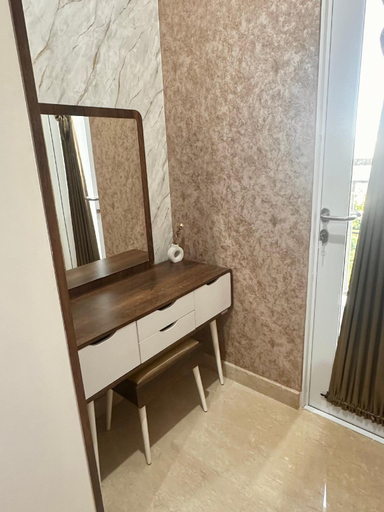 Bedroom 2, Apartment Podomoro Medan Lexington Tower - Japandi Modern - New Renovated 2 BR- direct mall access, Medan