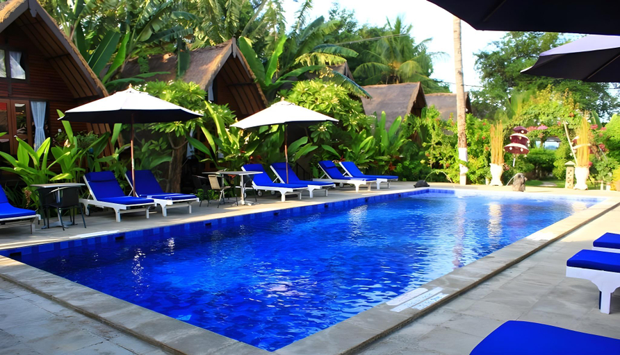 Public Area, Turtle Beach Hotel, Lombok