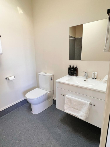 Bathroom 3, Morrinsville Motel, Matamata-Piako