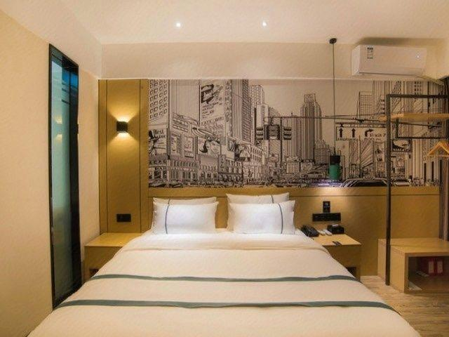 Bedroom 2, City Comfort Inn Hechi Tian'E Bus Terminal, Hechi