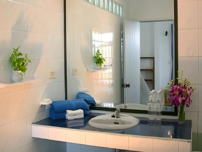 Bathroom, Seaview Paradise Mountain Holiday Villas Resort, Ko Samui