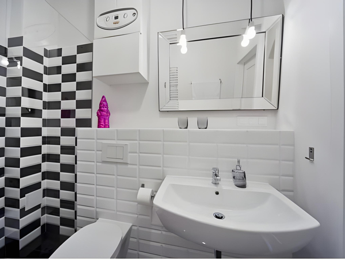 Bathroom 3, City Vibes by MB Apartments, Kraków City