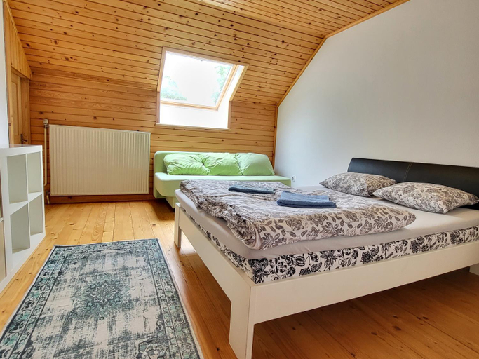 Bedroom 2, Alp House, Bled