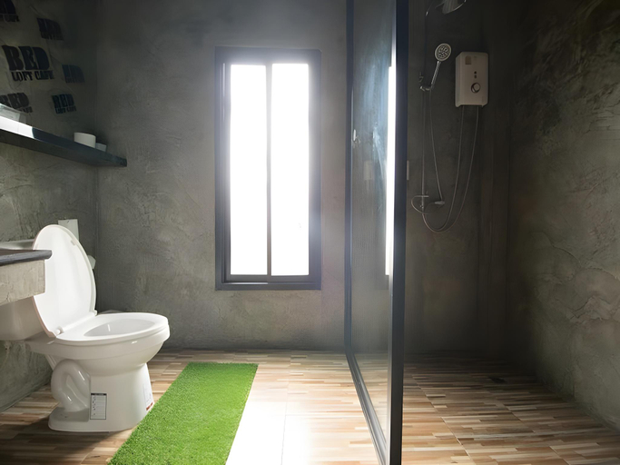 Bathroom 4, Bed Loft Cafe, Muang Khon Kaen