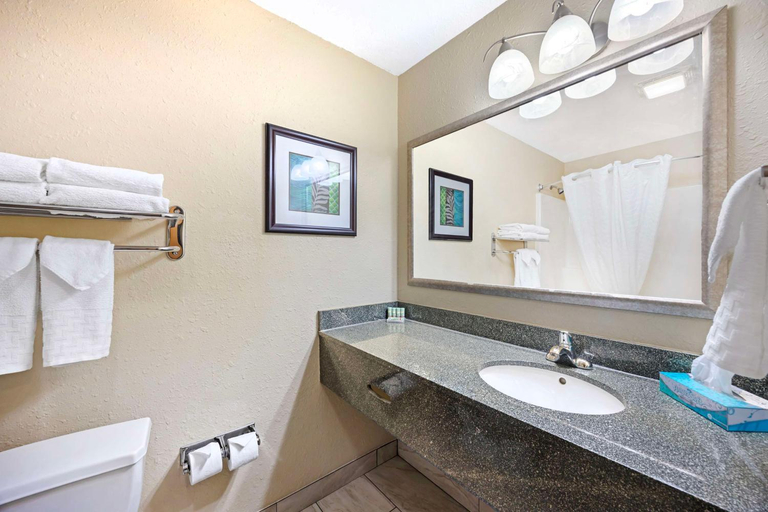 Bathroom 4, Best Western Central City, Muhlenberg